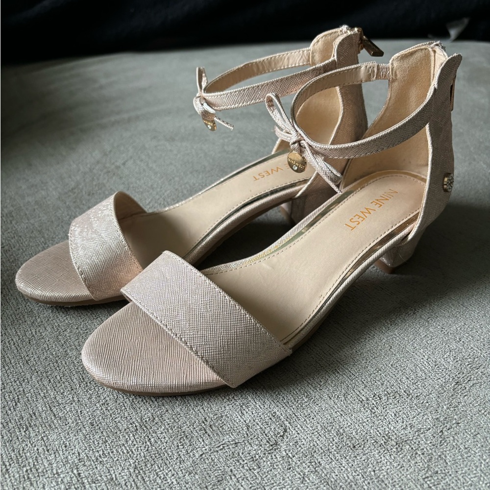 Nine West Kids dress shoes Rose Gold